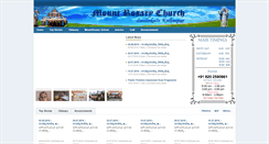 Desktop Screenshot of mountrosary.com