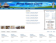 Tablet Screenshot of mountrosary.com